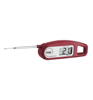 TFA DOSTMANN - Einstichthermometer THERMO JACK, Bordeaux