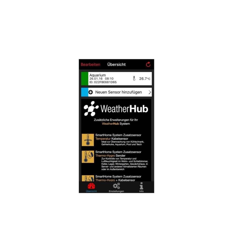TFA DOSTMANN - Station météo WeatherHub SET 2