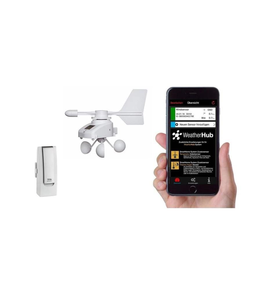 TFA DOSTMANN - Station météo WeatherHub Set 6