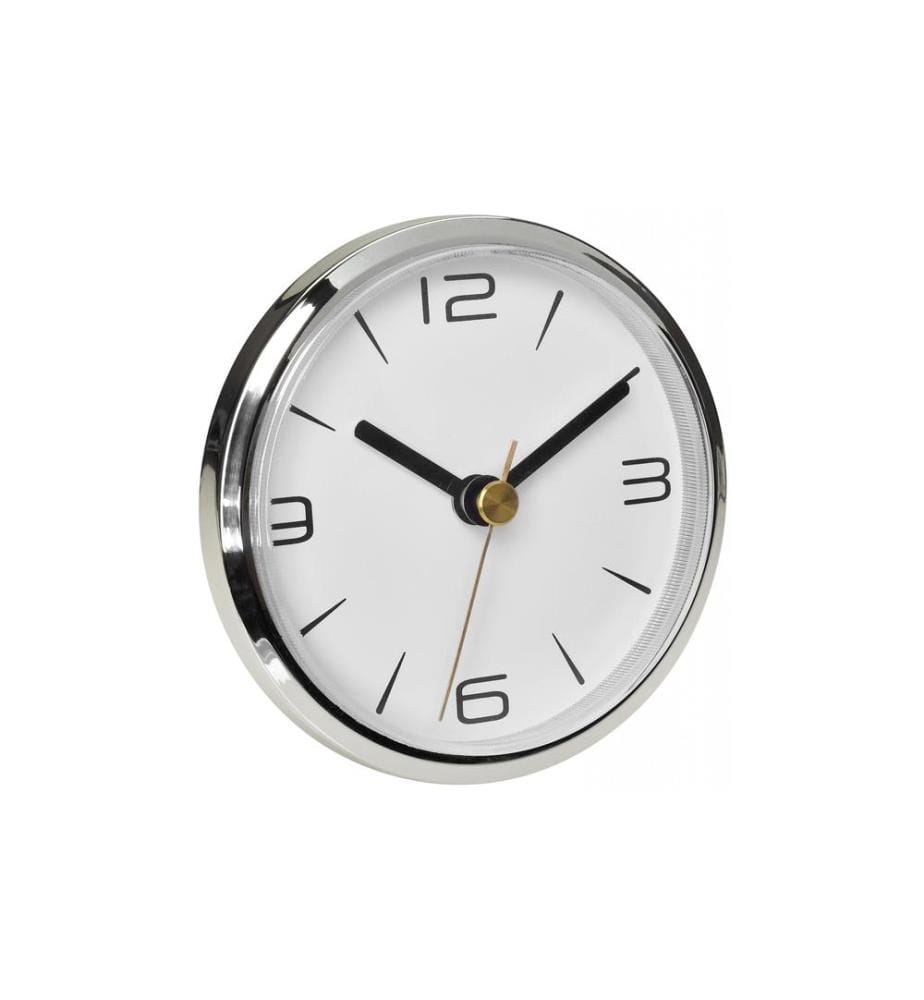 TFA DOSTMANN - Quarz-Wanduhr Ø 9 cm, Aluminium