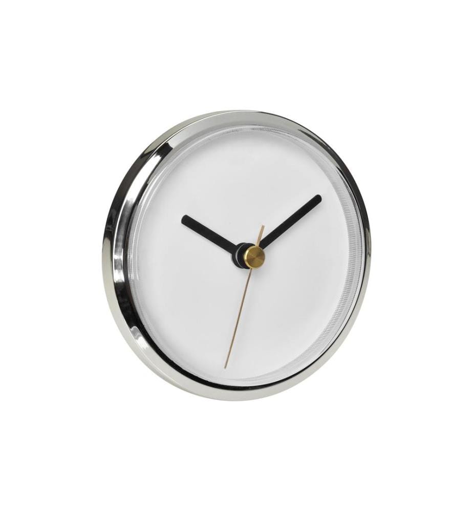 TFA DOSTMANN - Quarz-Wanduhr Ø 9 cm, Aluminium