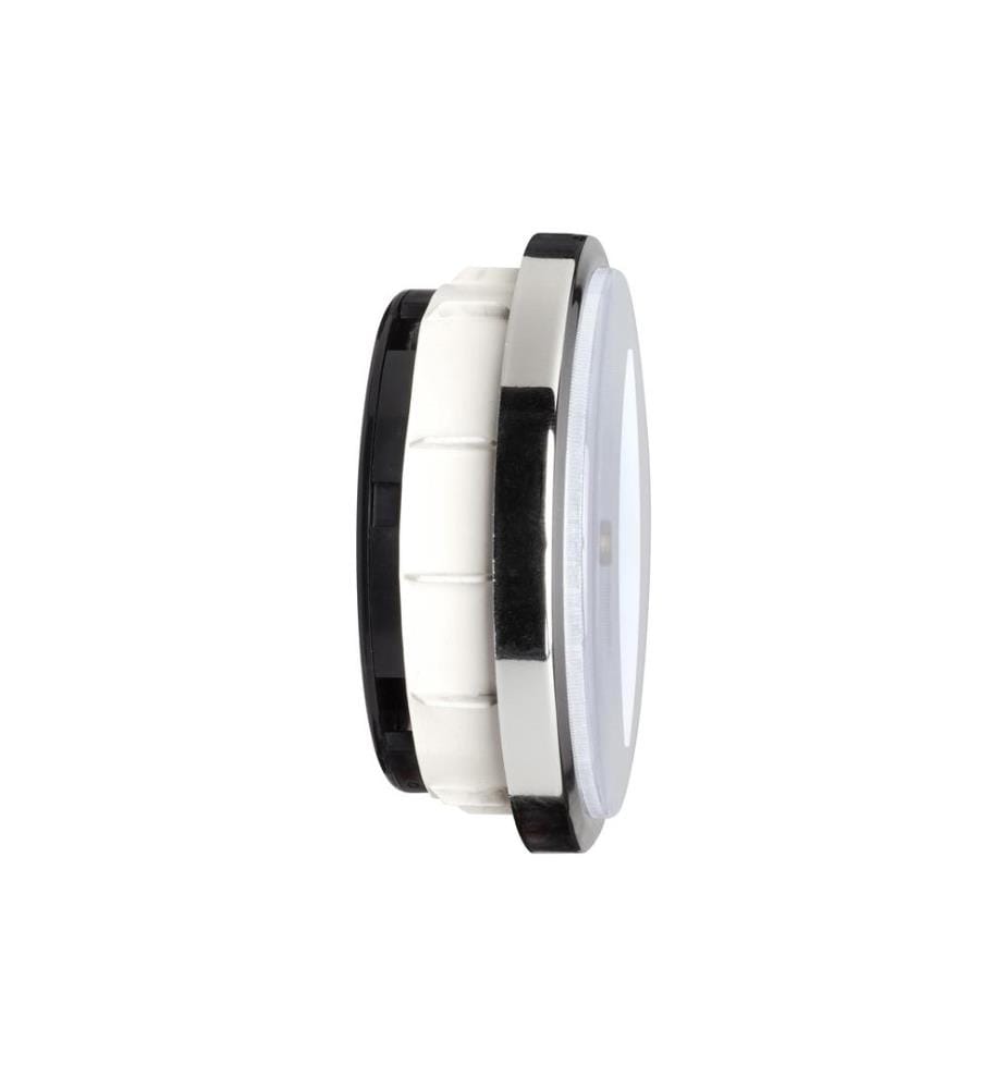 TFA DOSTMANN - Quarz-Wanduhr Ø 9 cm, Aluminium