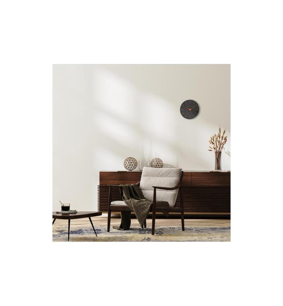 TFA DOSTMANN - Horloge murale Noir