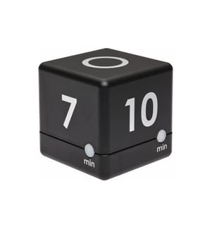 TFA DOSTMANN - Küchentimer Cube Schwarz