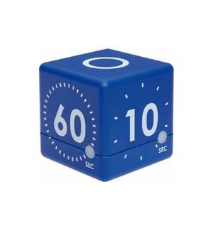 TFA DOSTMANN - Küchentimer Cube Blau