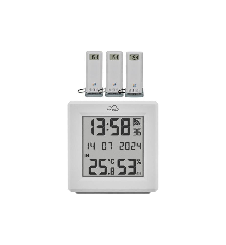 TFA DOSTMANN - Kit de démarrage ID-01 avec passerelle WLAN avec 3 émetteurs