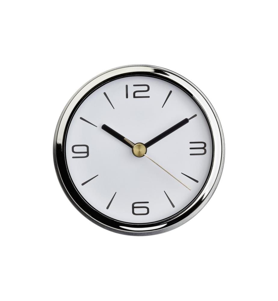 TFA Dostmann Table Clock Camino Aluminum