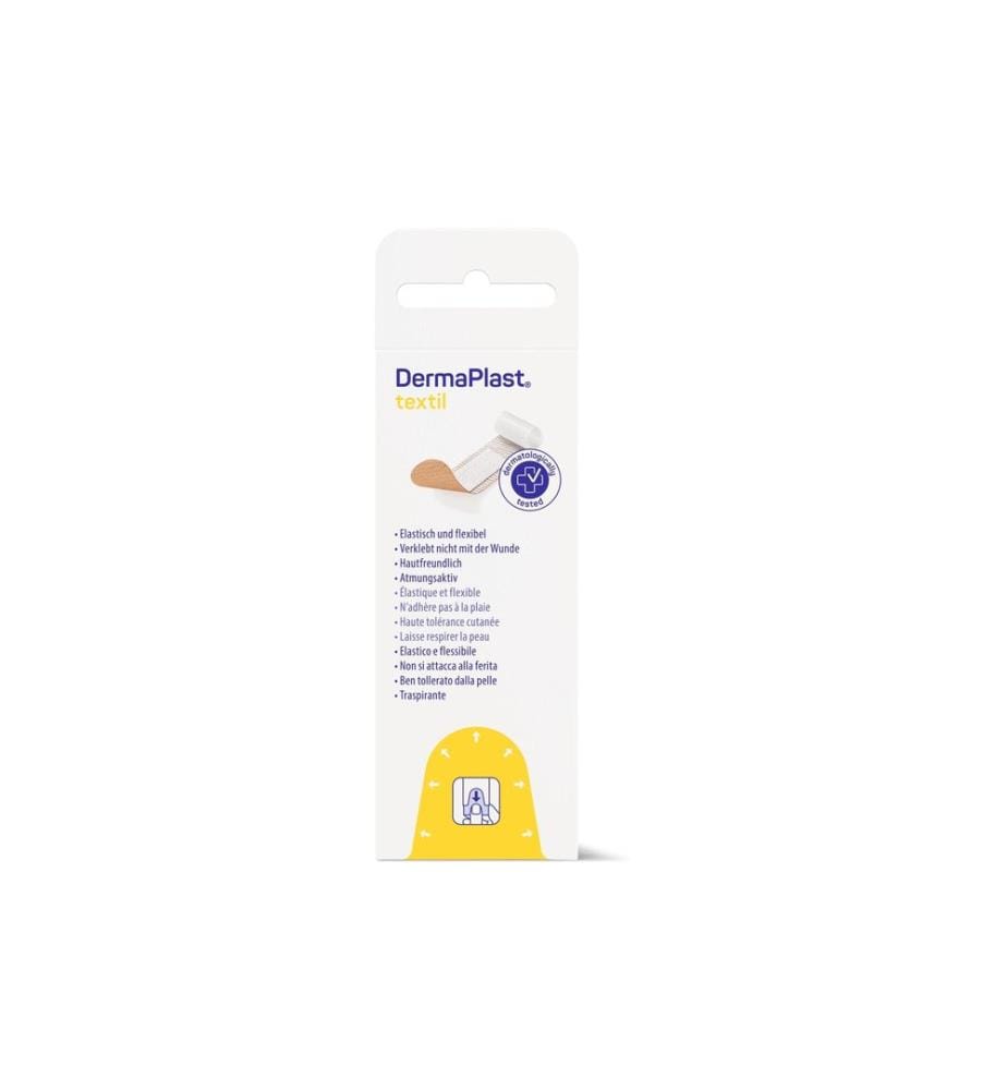 DermaPlast - Wundpflaster Textil Express 19 x 72 mm 15 Stück