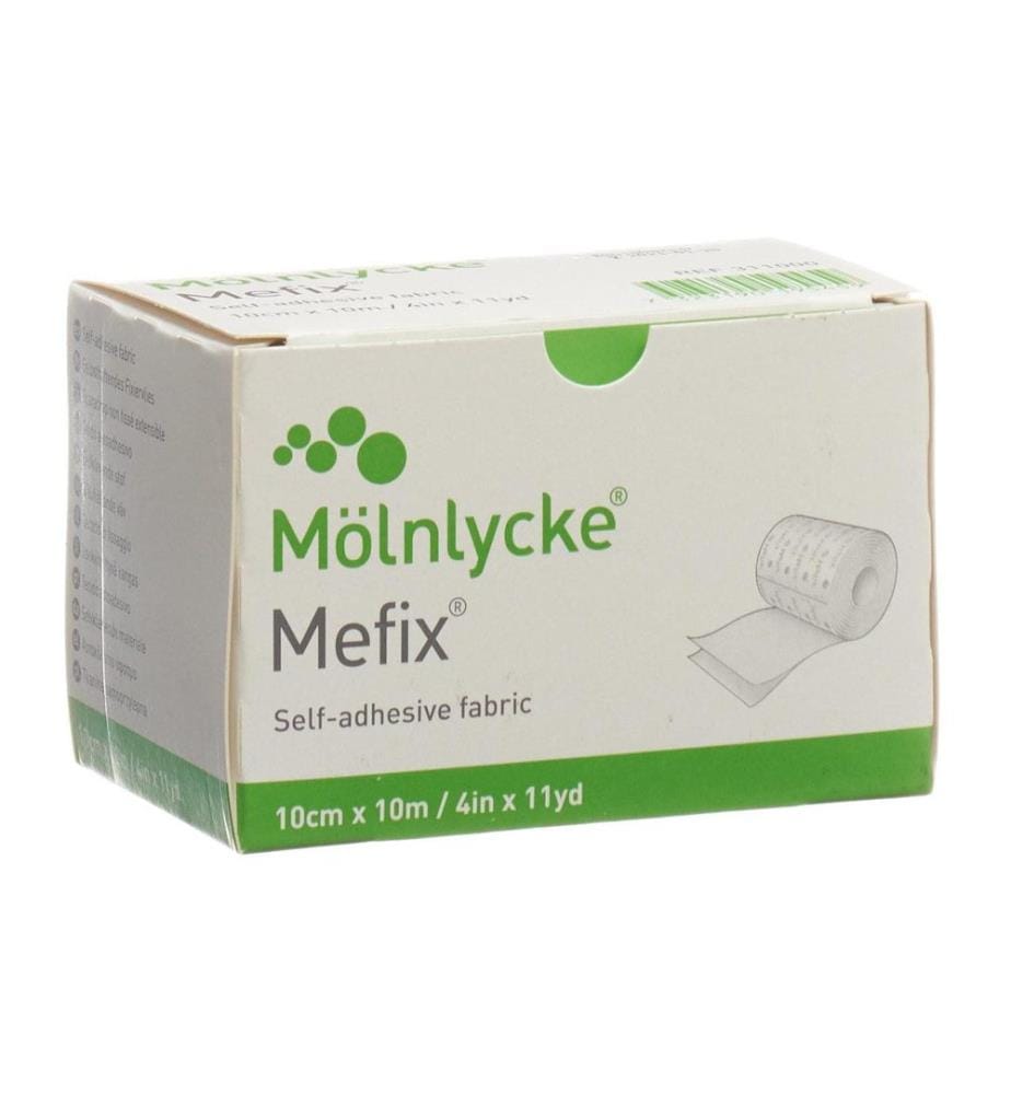 Mölnlycke - Fixationsvlies Mefix 10 cm x 10 m 1 Stück
