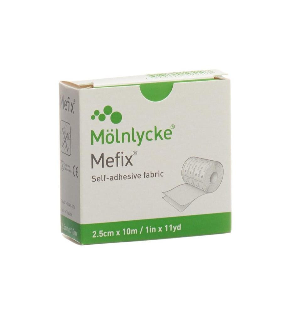 Mölnlycke - Fixationsvlies Mefix 2.5 cm x 10 m 1 Stück