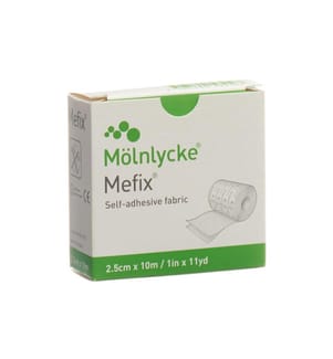 Mölnlycke - Fixationsvlies Mefix 2.5 cm x 10 m 1 Stück
