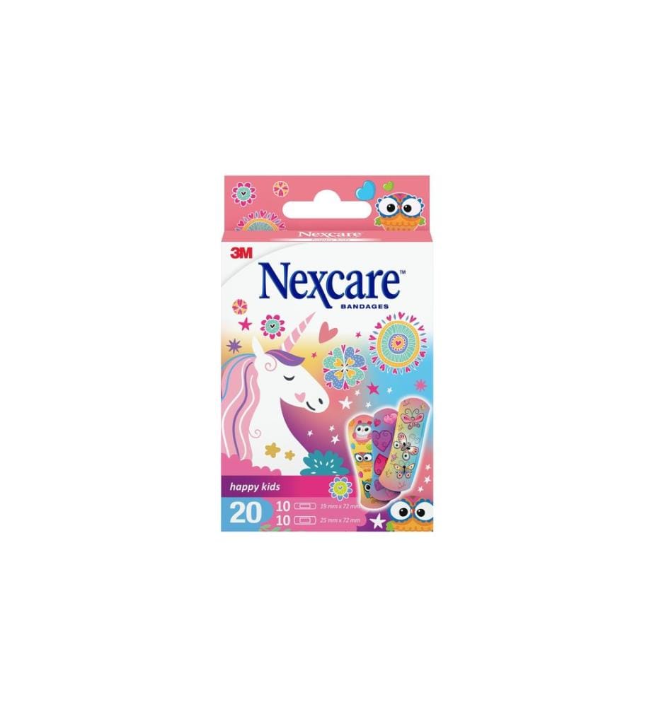 3M Nexcare - Kinderpflaster Happy Kids Magic 2 Grössen, 20 Stück