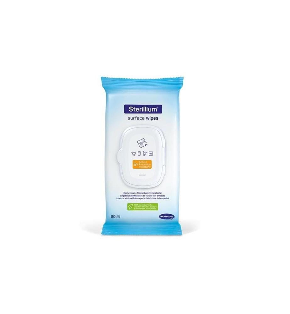 STERILLIUM - Desinfektionstücher Surface Wipes 7 x 60 Stück