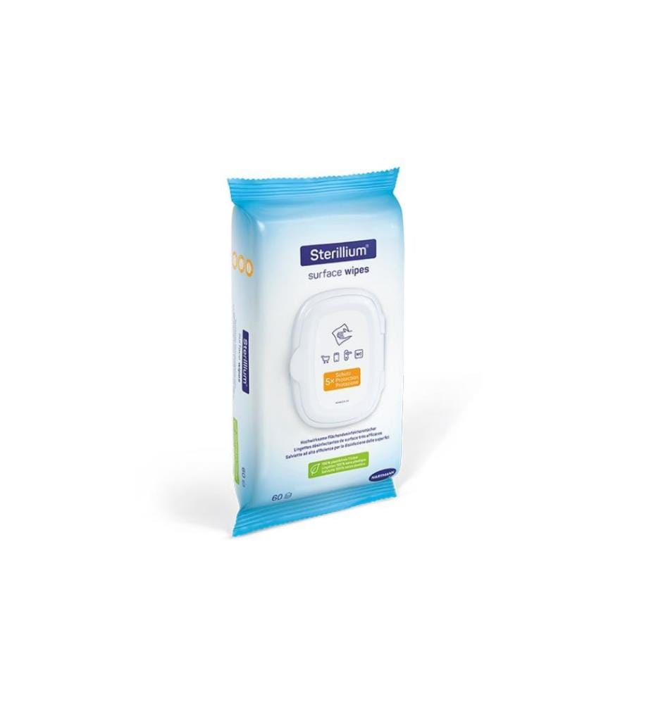 STERILLIUM - Desinfektionstücher Surface Wipes 60 Stück