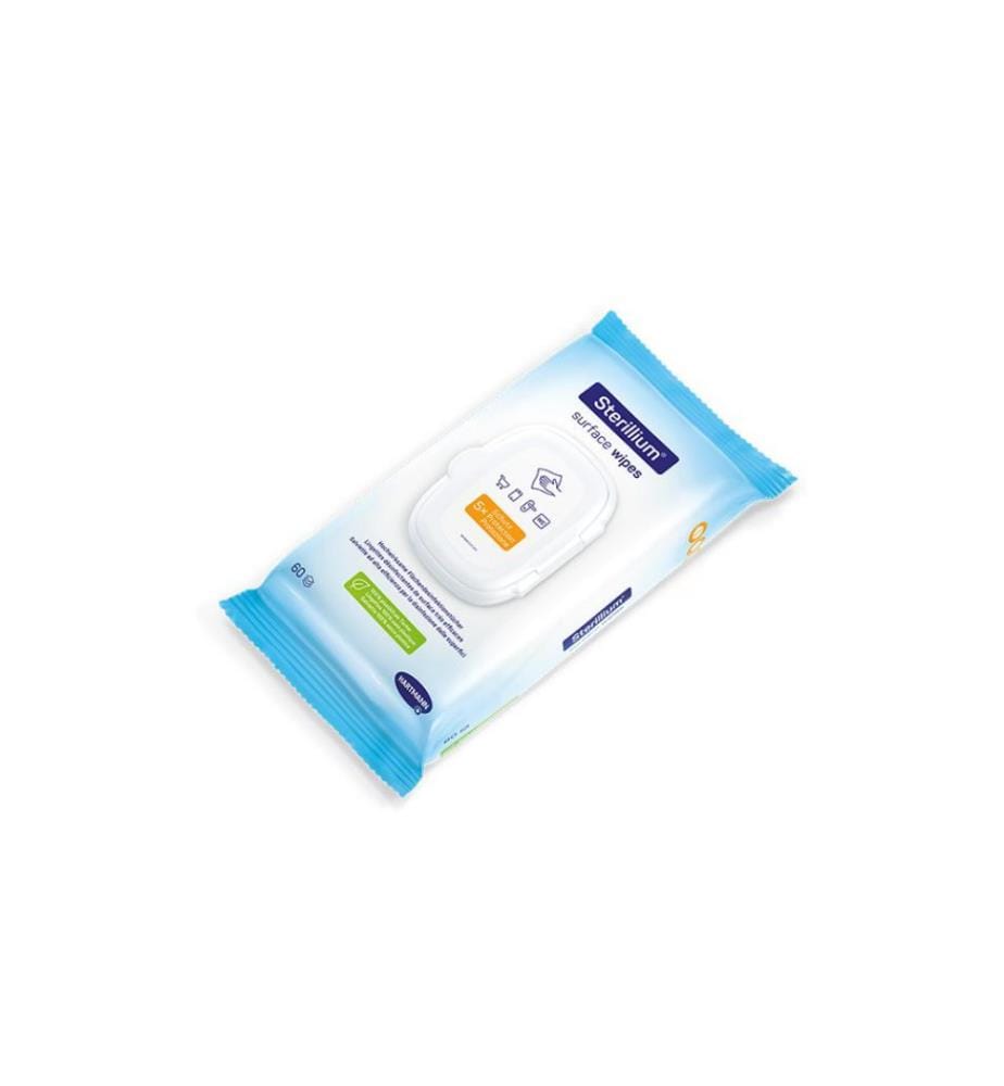 STERILLIUM - Desinfektionstücher Surface Wipes 60 Stück