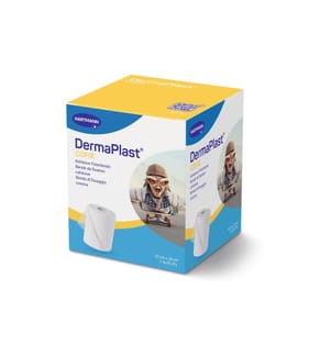 DermaPlast - Gazebinde Cofix weiss Sparrolle 10 cm x 20 m