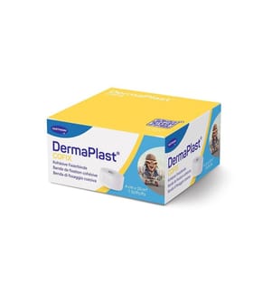 DermaPlast - Bande de gaze Cofix blanc rouleau économique 4 cm x 20 m