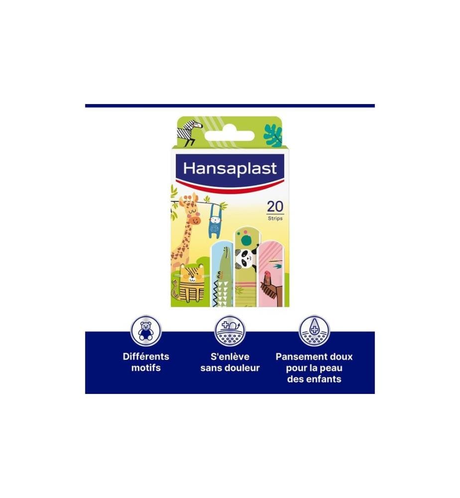 Hansaplast - Wundpflaster Kids Animals 20 Stück