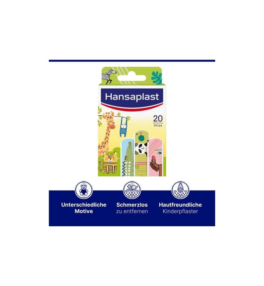 Hansaplast - Wundpflaster Kids Animals 20 Stück