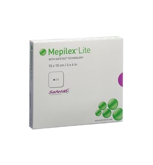 Mölnlycke - Compresse pour plaie Mepilex Lite 10 cm x 10 cm 5 Pièce/s