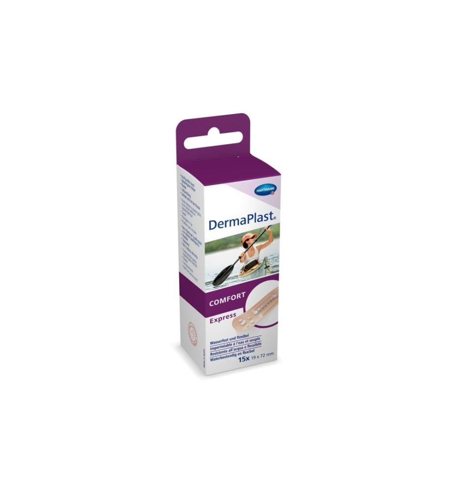 DermaPlast - Wundpflaster Comfort Express 19 x 72 mm 15 Stück