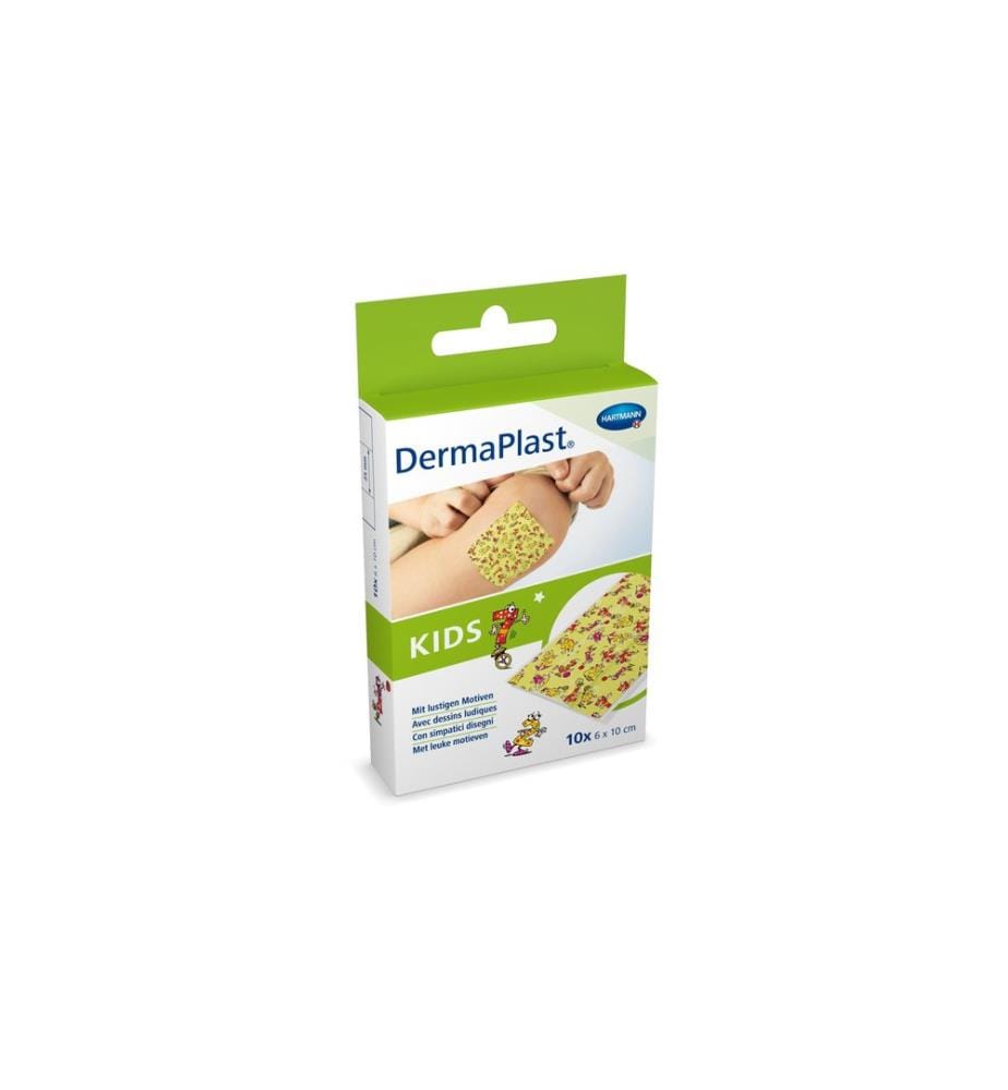 DermaPlast - Wundpflaster Kids zuschneidbar 6 x 10 cm 10 Stück