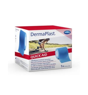DermaPlast - Bandage QuickAid bleu 6 cm x 2 m