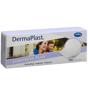 DermaPlast - Compresse pour plaie Compress Plus 20 cm x 20 cm 25 Pièce/s