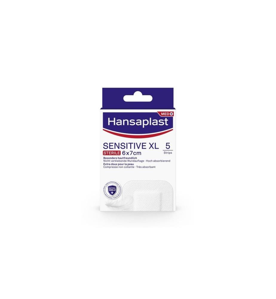 Hansaplast - Wundpflaster Sensitive XL 5 Stück