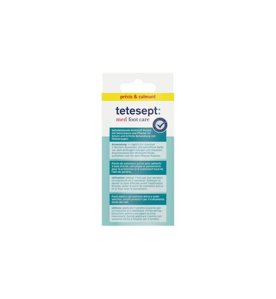 tetesept foot care - Hühneraugenpflaster 6 Stück