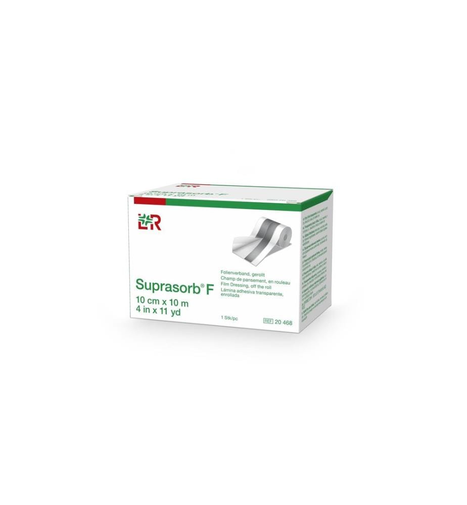 Lohmann Rauscher - Pansement film Suprasorb F 10 cm x 10 m, roulé