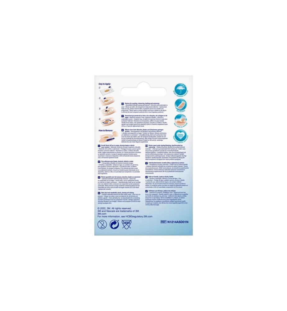 3M Nexcare - Wundpflaster Aqua Clear waterproof 14 Stück