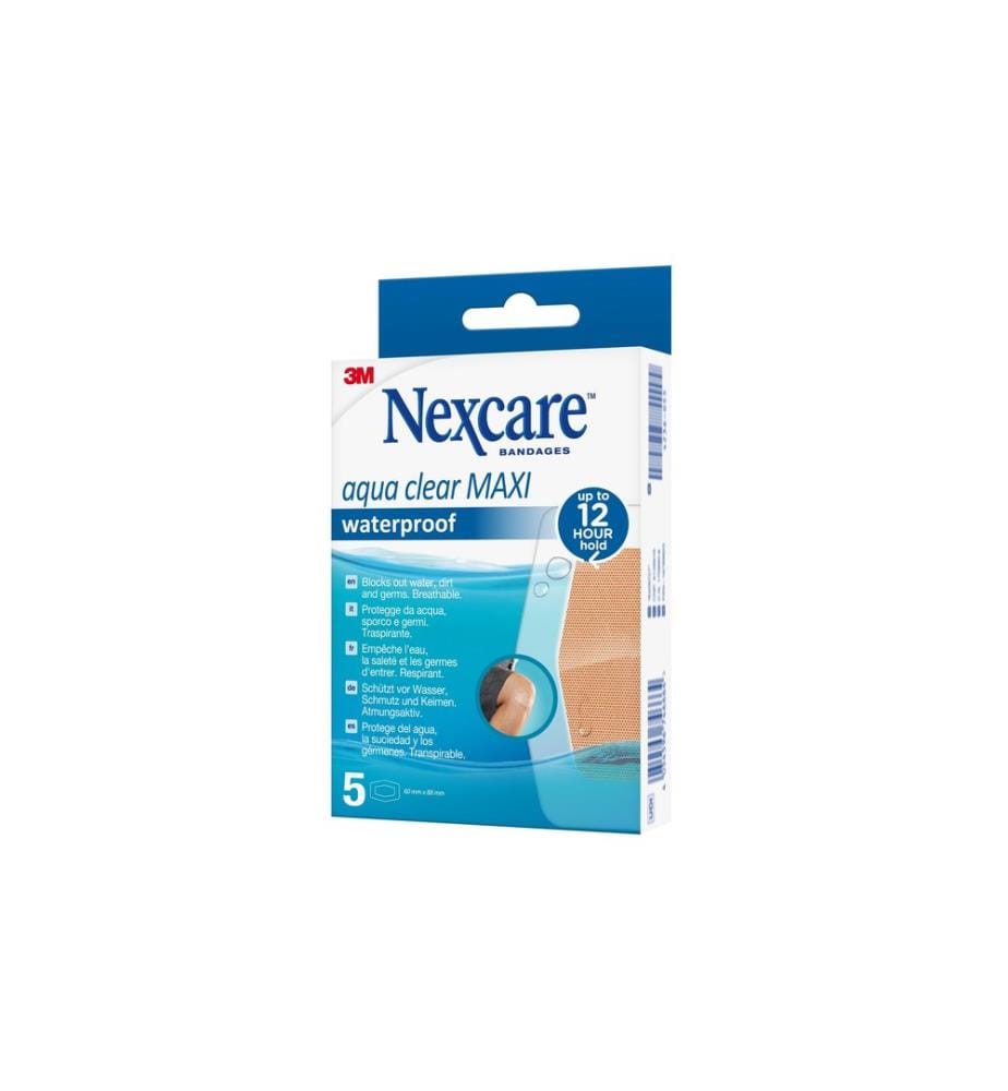 3M Nexcare - Aqua clear MAXI 5 Stück