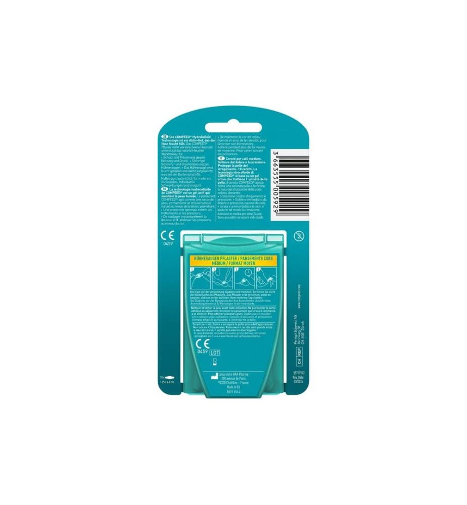 COMPEED - Hühneraugenpflaster Hydrokolloid-Technologie Medium