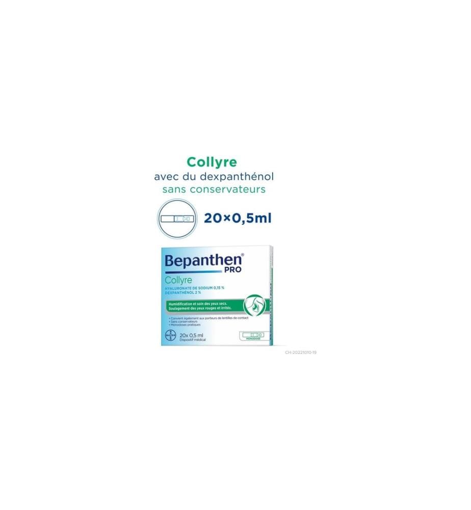 Bepanthen - Gouttes pour les yeux 10 ml