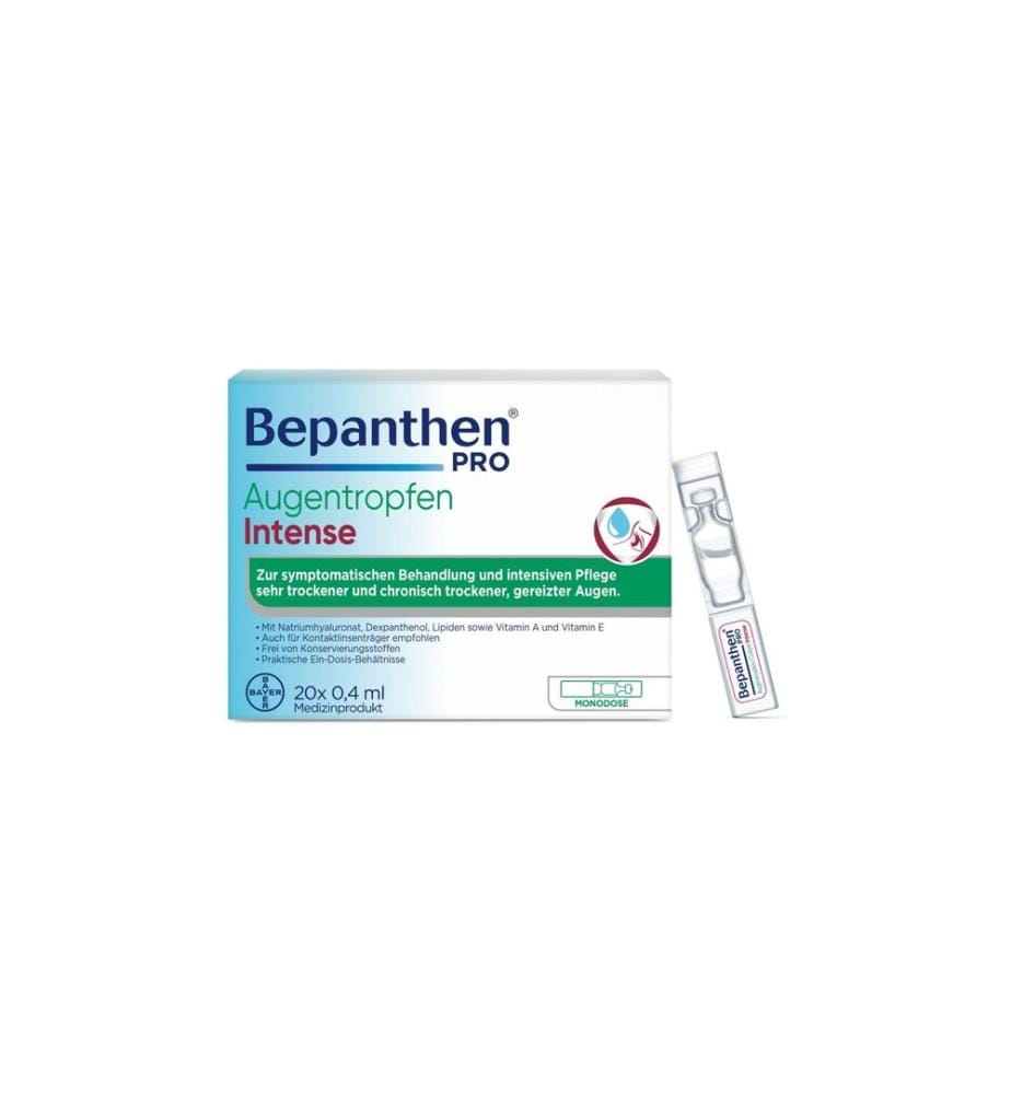 Bepanthen - Augentropfen Intense 20 x 0.4 ml Monodosen