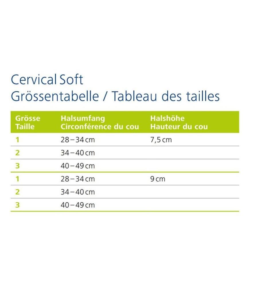 DermaPlast - Support cervical Active soft low Size 1, 28-34 cm