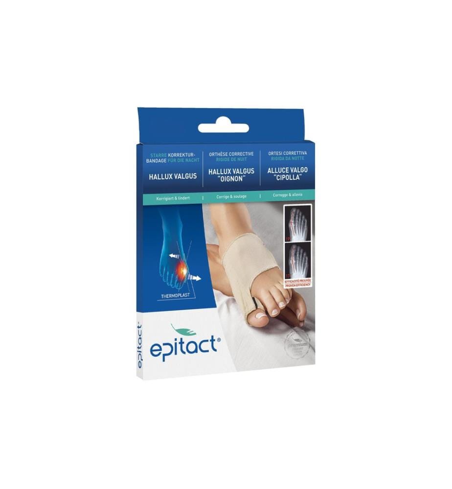 Epitact - Hallux Valgus orthèse corrective rigide de nuit M