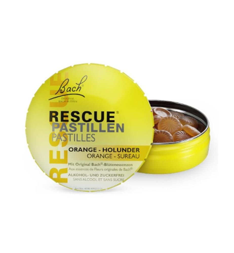 Rescue - Pastillen Orange-Holunder 50 g