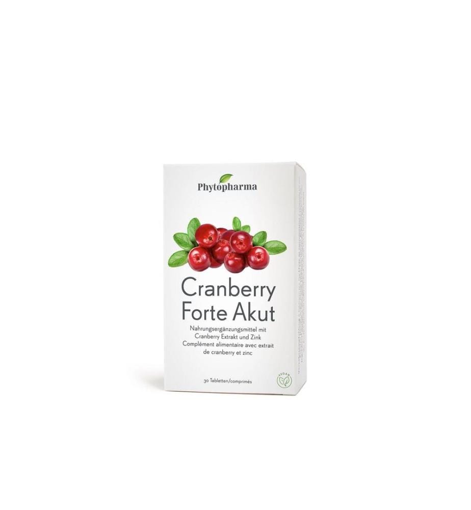 Phytopharma - Cranberry Forte Akut 30 Tabletten