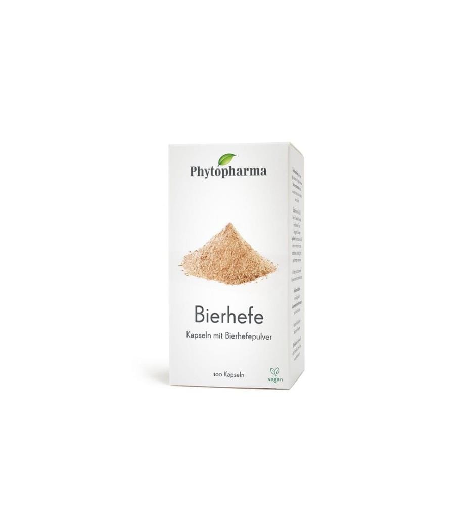 Phytopharma - Bierhefe 100 Kapseln