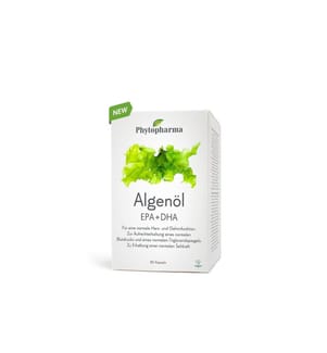 Phytopharma - Algenöl EPA + DHA 80 Kapseln