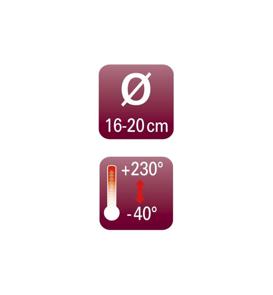 XAVAX - Couvercle universel pour casseroles et poêles 16 - 20 cm