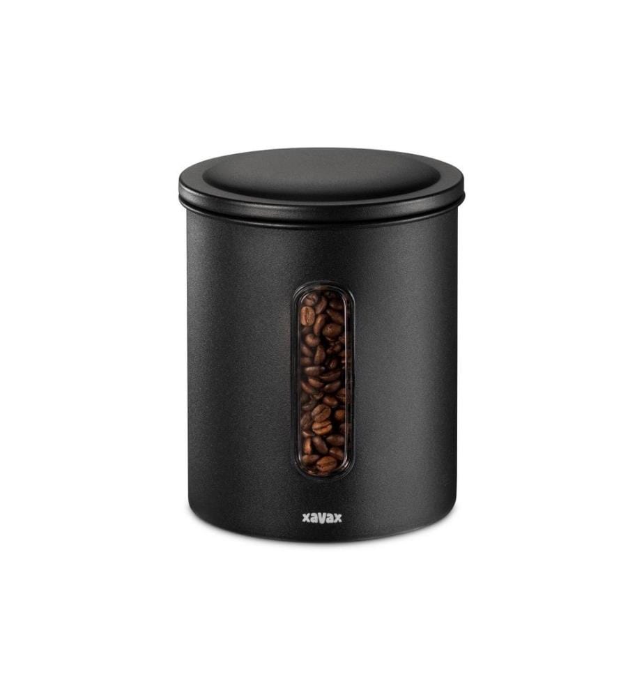 XAVAX - Boîte à café 500 / 700 g Noir