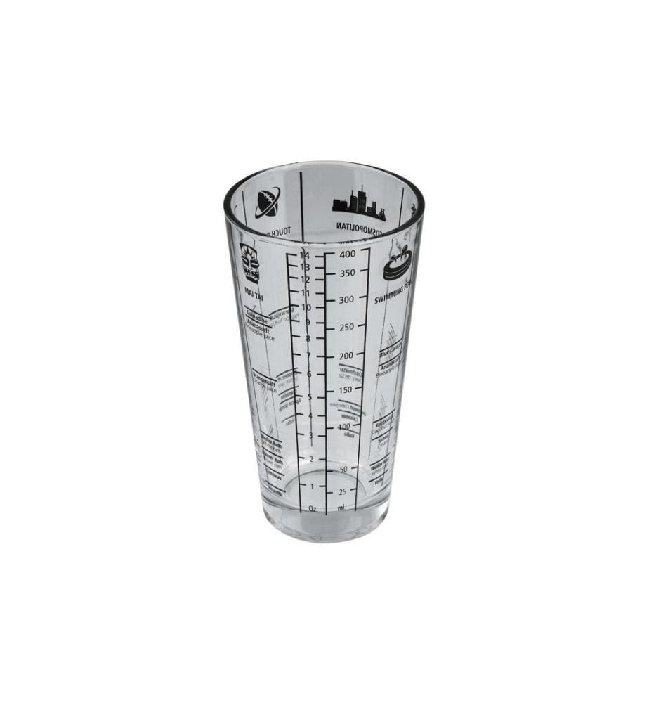 XAVAX - Mixeur de boissons Cocktail-Shaker 0.4 l, Transparent