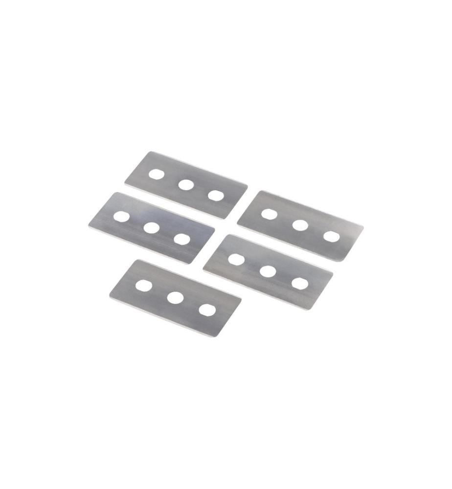 XAVAX - Lames de rechange pour tables de cuisson vitrocéramiques, argent