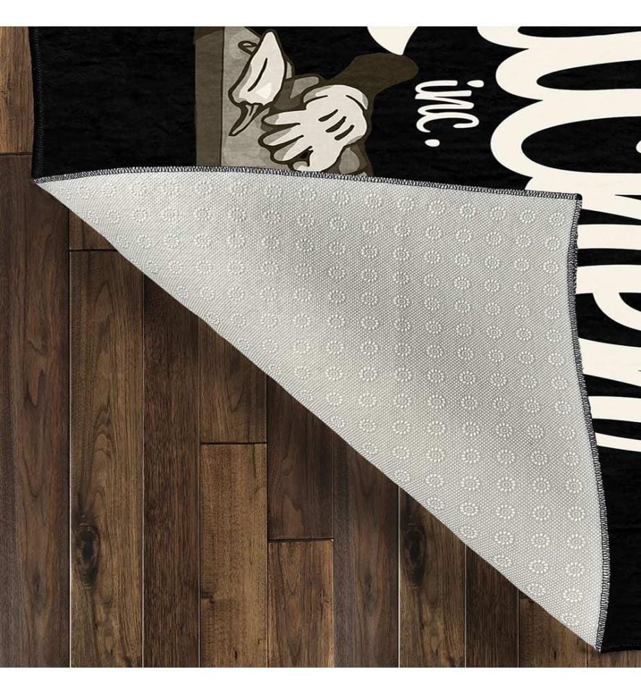 Tappeto, 120 x 180, nero, 100% poliestere