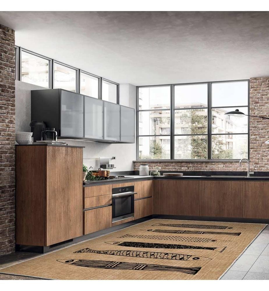 Tappeto, 120 x 180, Rovere, 100% POLIESTERE