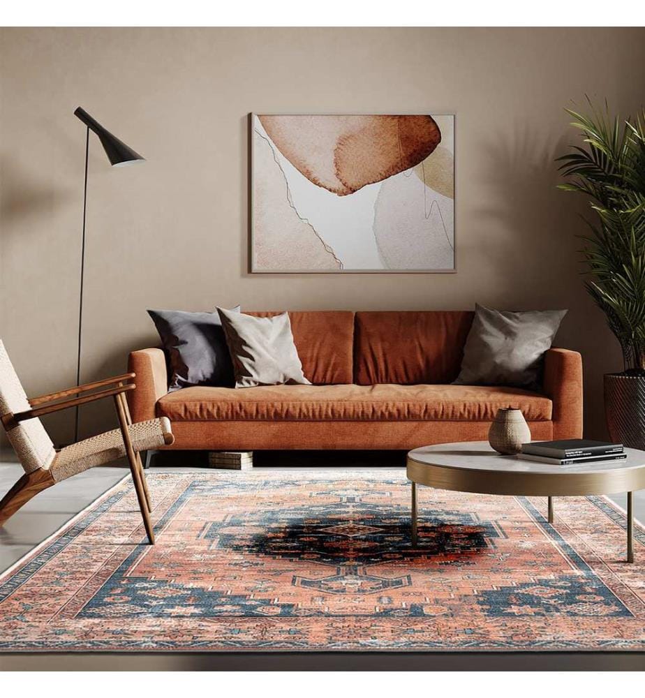 Tappeto, 100 x 150, rosso, 100% poliestere