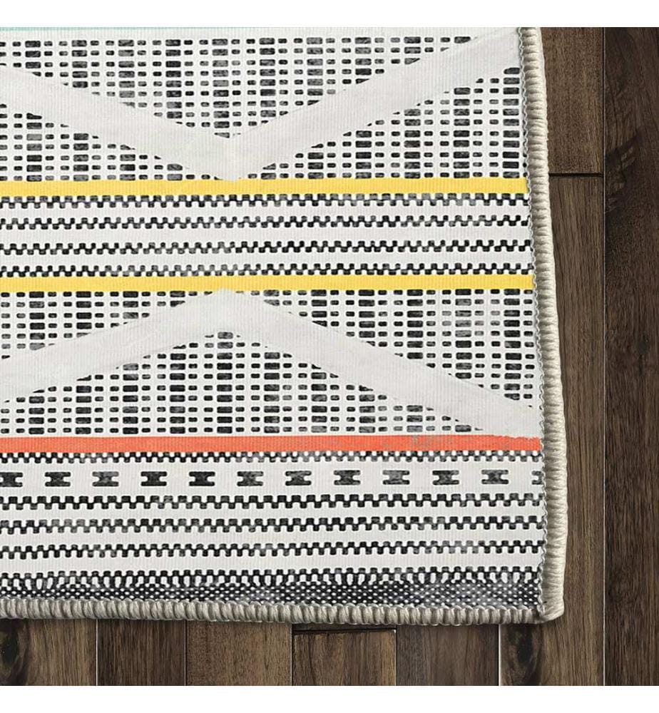 Tappeto, 100 x 300, bianco, 100% poliestere